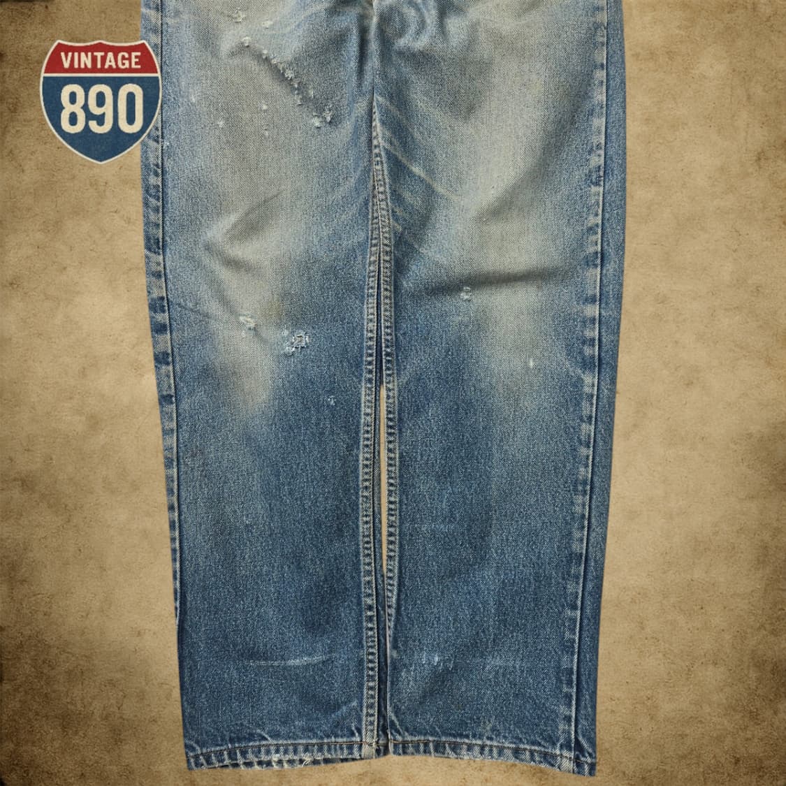 [33] LEVIS 리바이스 90s USA제 505 오렌지탭 데님 청바지 상품이미지4