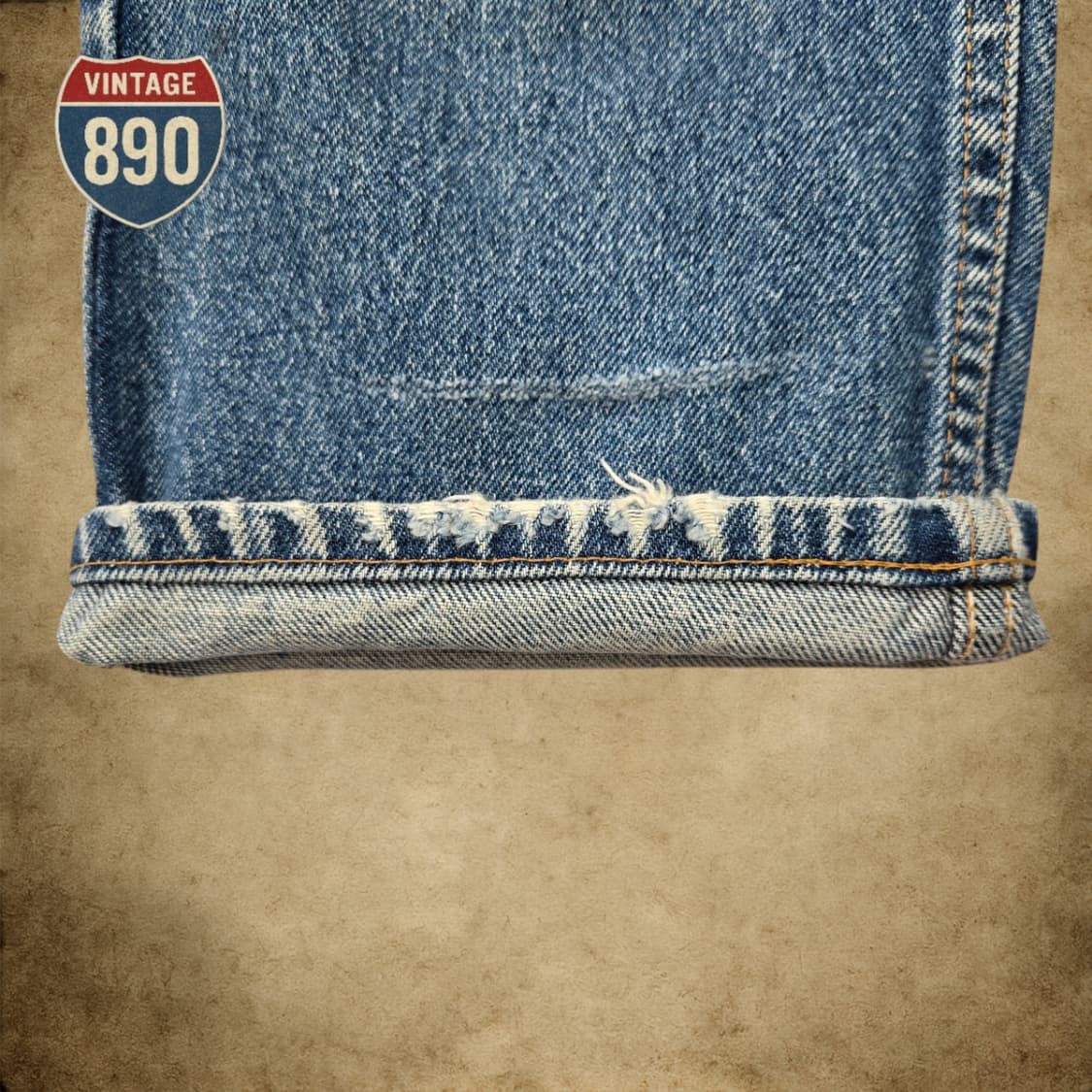 [33] LEVIS 리바이스 90s USA제 505 오렌지탭 데님 청바지 상품이미지5