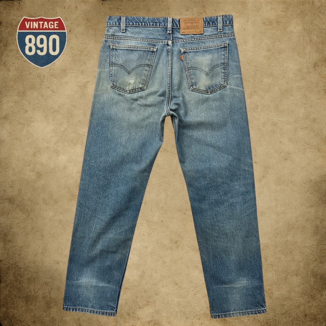 [33] LEVIS 리바이스 90s USA제 505 오렌지탭 데님 청바지 상품이미지6