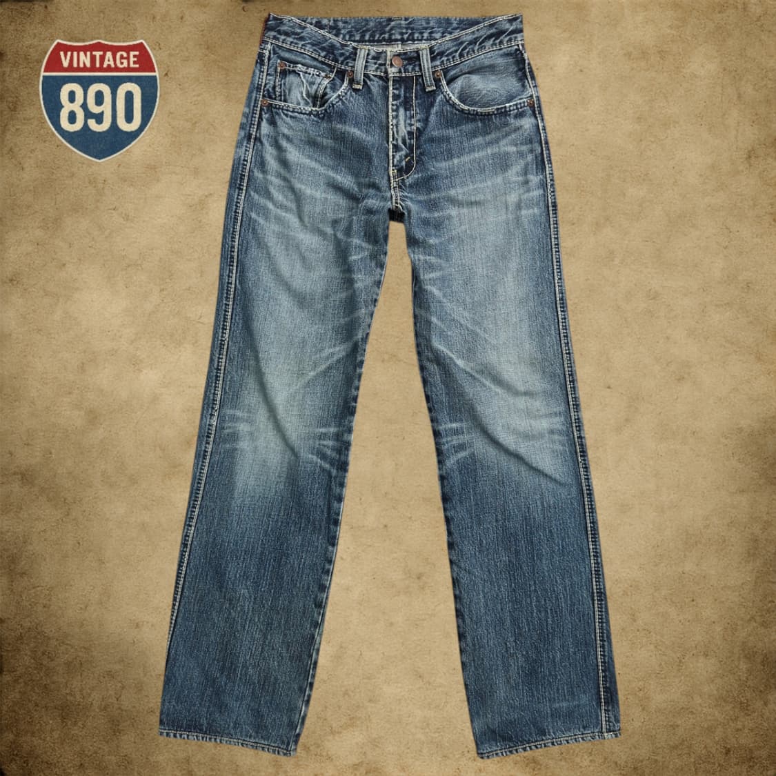 [30] LEVIS 리바이스 510 데미지 연청바지 상품이미지1