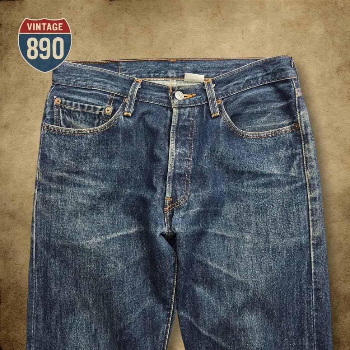 [31] LEVIS 리바이스 501 데님 중청바지 상품이미지2