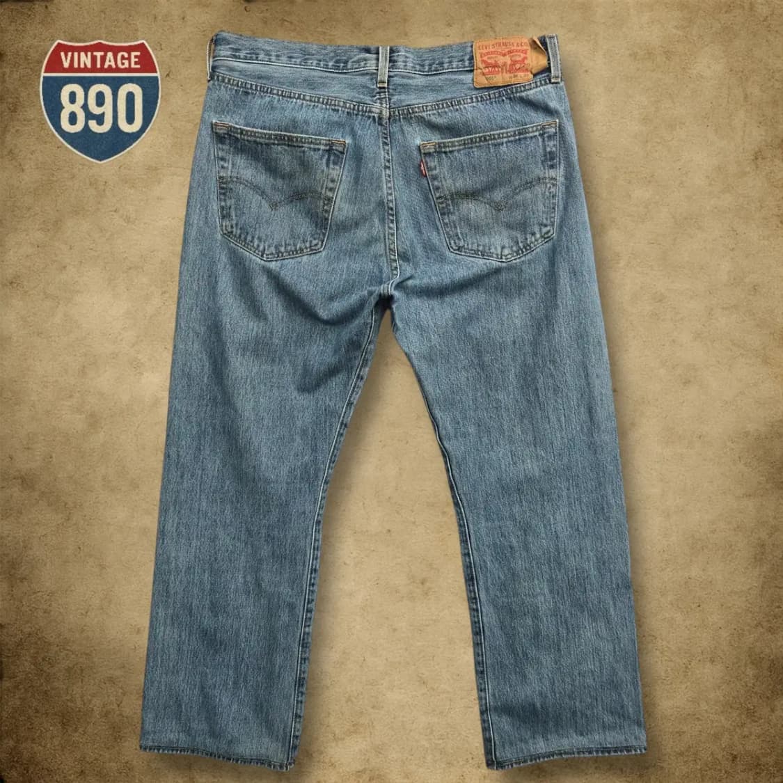 [34] LEVIS 리바이스 501 데님 연청바지 상품이미지6