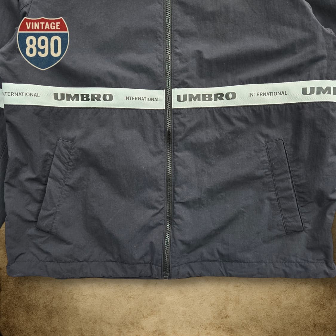 [95] umbro 엄브로 올드스쿨 바람막이 코치자켓 상품이미지3