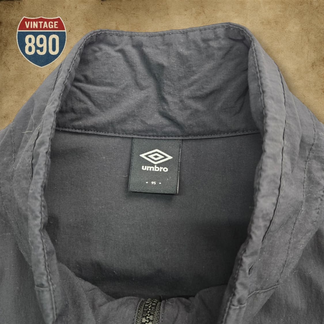 [95] umbro 엄브로 올드스쿨 바람막이 코치자켓 상품이미지6