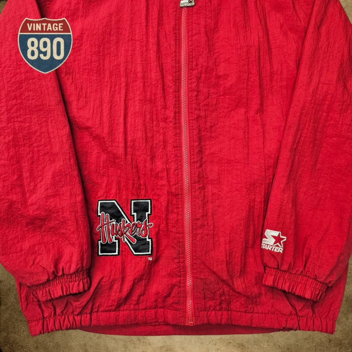 [M] STARTER 스타터 90s 네브래스카 누빔 점퍼 상품이미지3