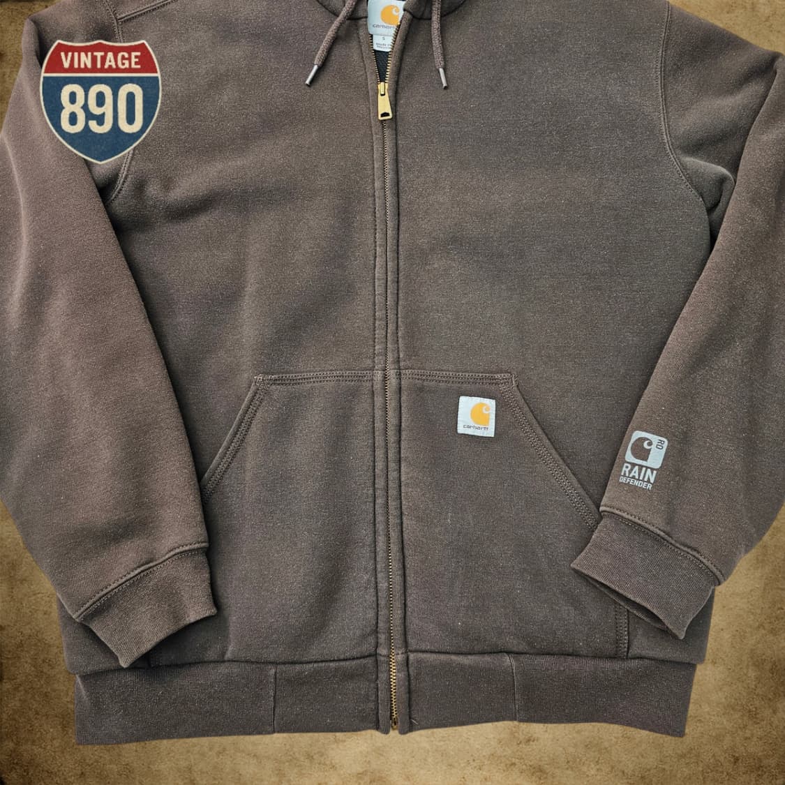 [S] carhartt 칼하트 레인 디펜더 후드 집업 자켓 상품이미지3
