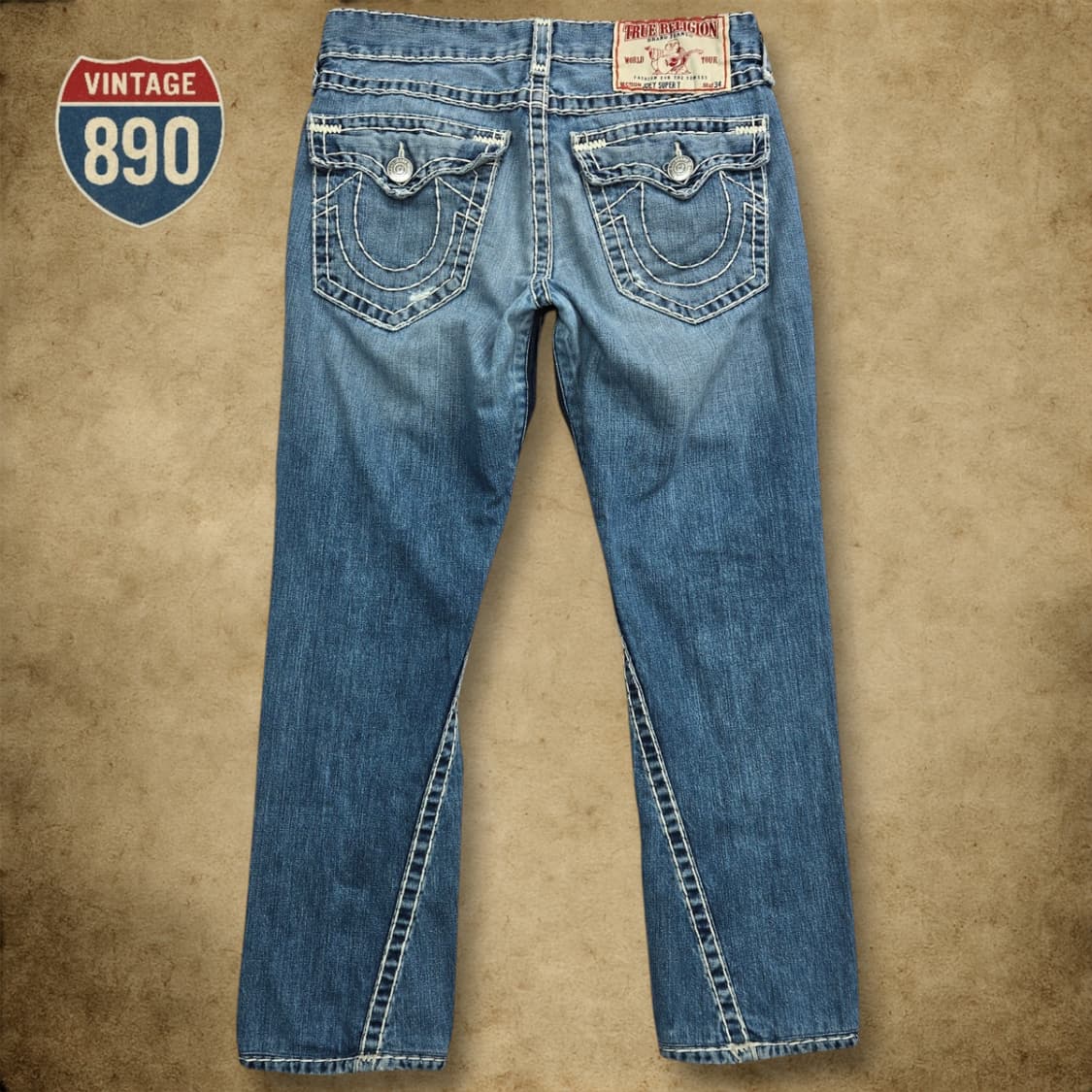 [34] TRUE RELIGION 트루릴리전 데님 청바지 상품이미지7
