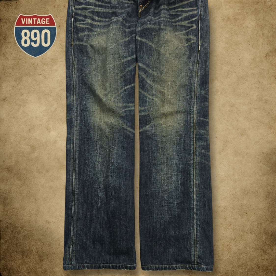 [32] LEVIS 리바이스 502 웨스턴 스터드 데님 청바지 상품이미지4