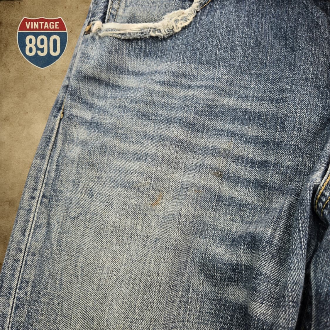 [29] LEVIS 리바이스 503 일본판 데미지 데님 청바지 상품이미지6