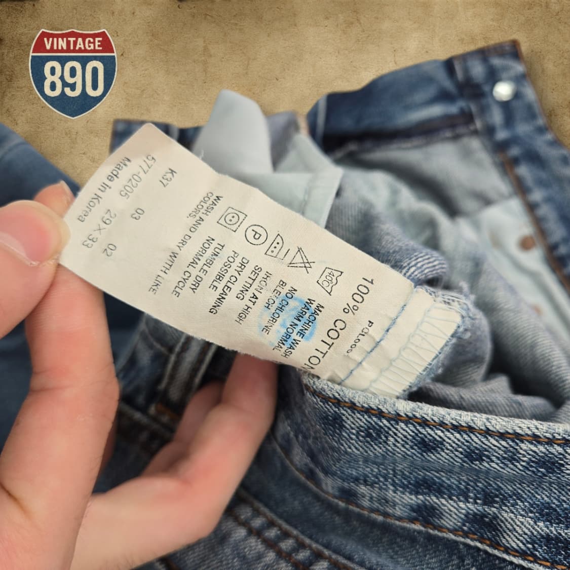 [29] LEVIS 리바이스 577 부츠컷 데님 청바지 상품이미지9
