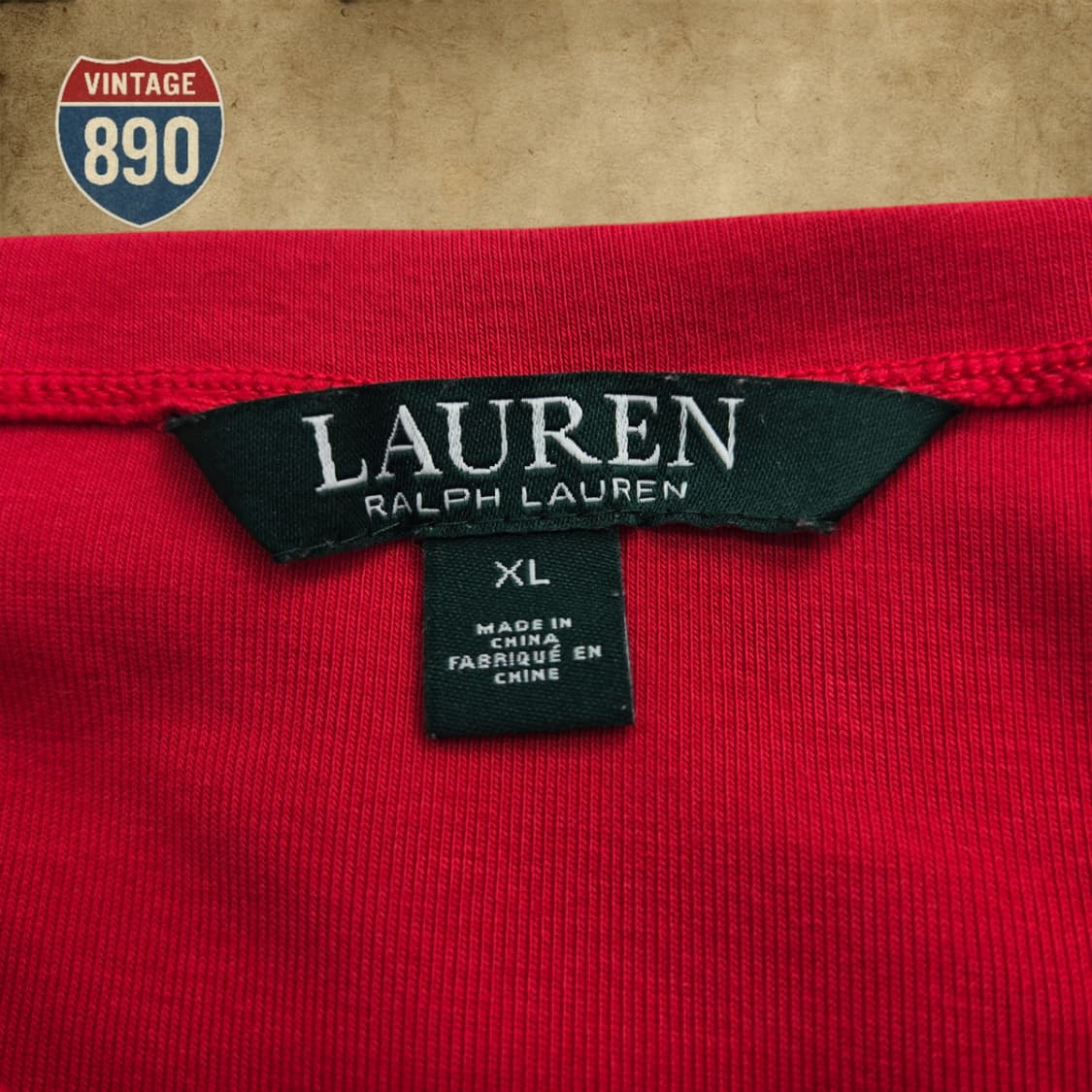 [XL] Ralph Lauren 랄프로렌 리본 반팔 블라우스 티셔츠 상품이미지4