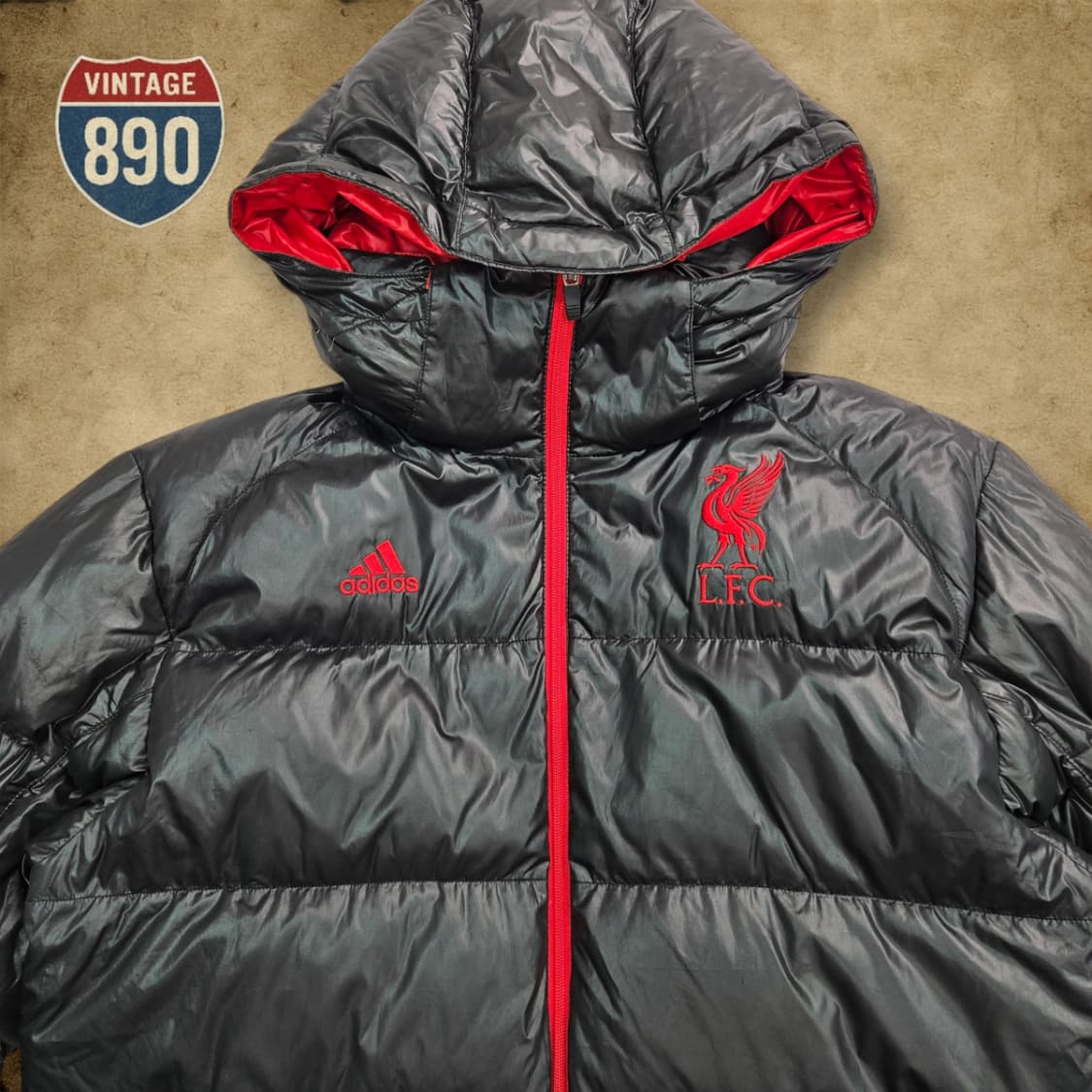 [100] ADIDAS 아디다스 리버풀 패딩 푸퍼패딩 상품이미지2