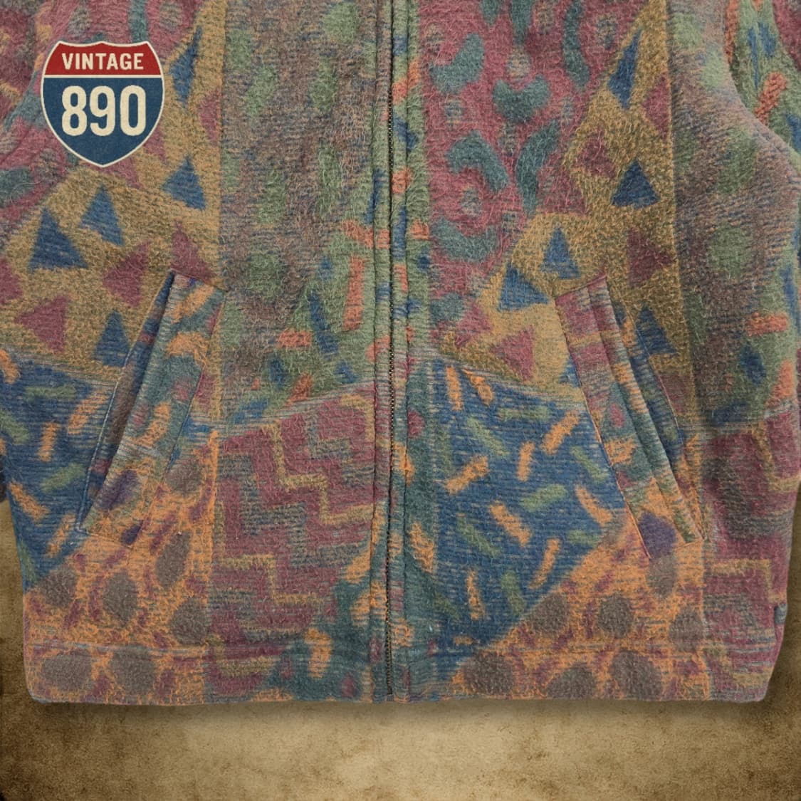 [S 100] MISSONI 미쏘니 이태리제 멀티배색 누빔자켓 상품이미지3