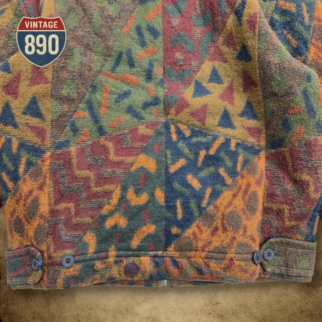 [S 100] MISSONI 미쏘니 이태리제 멀티배색 누빔자켓 상품이미지9