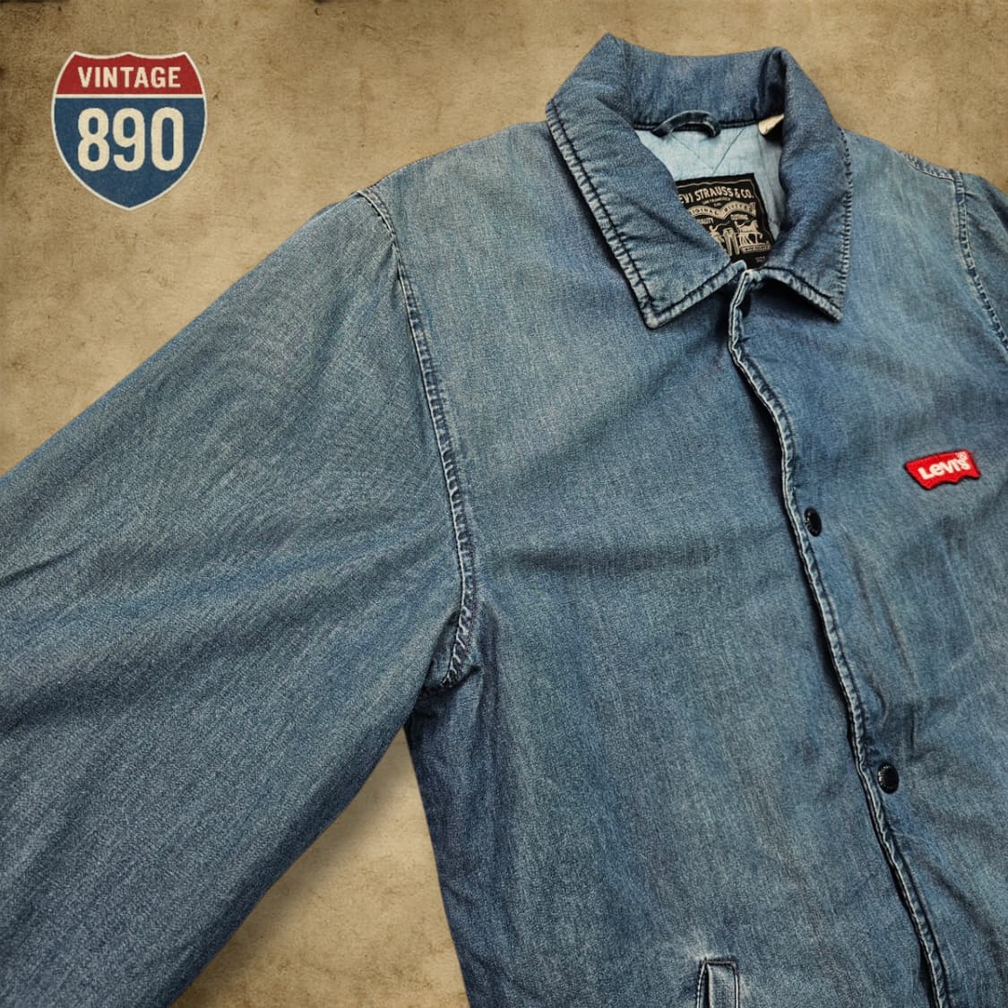 [S] Levi's 리바이스 필드 데님 코치 자켓 상품이미지4