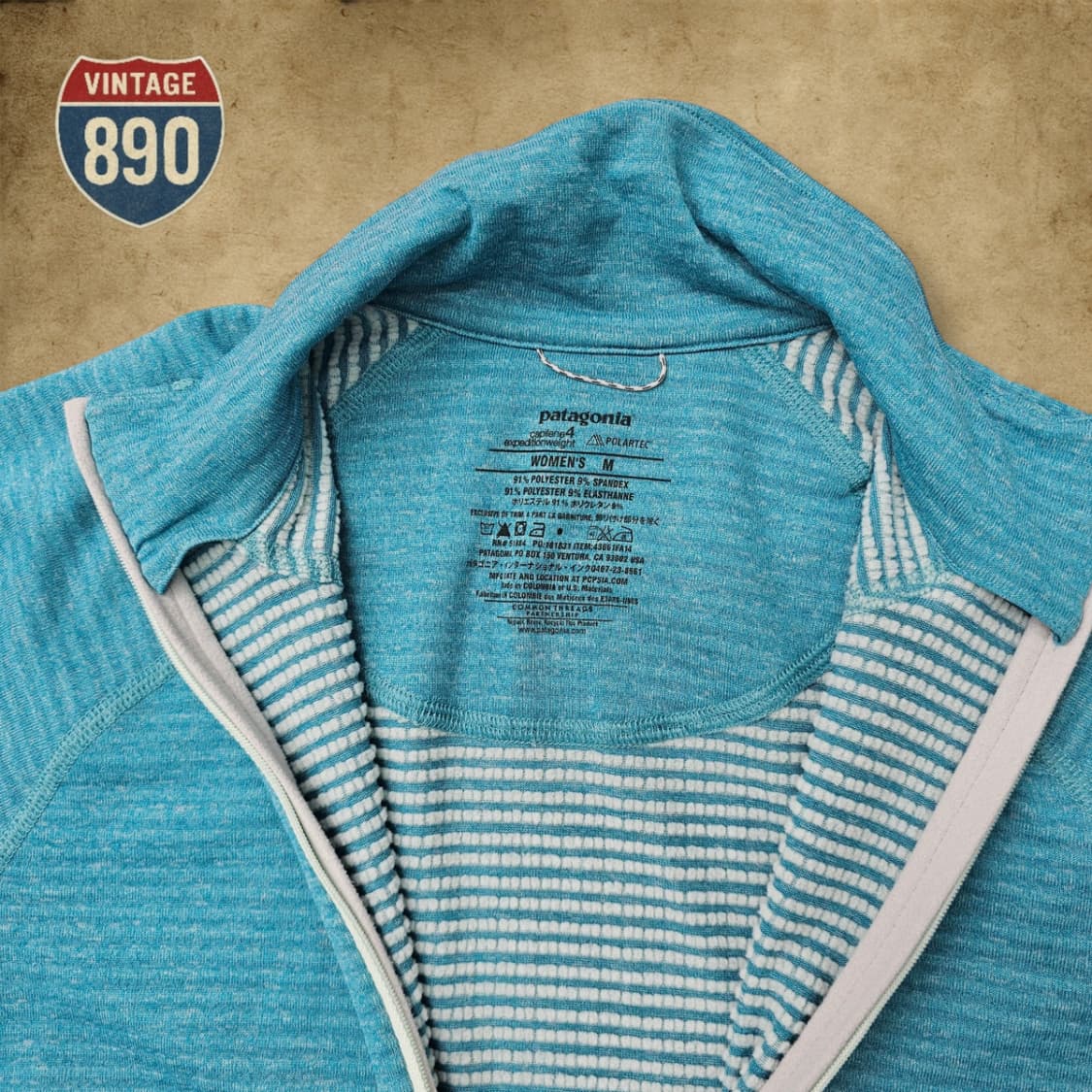 [M] patagonia 파타고니아 여성 하프집업 긴팔티 상품이미지4