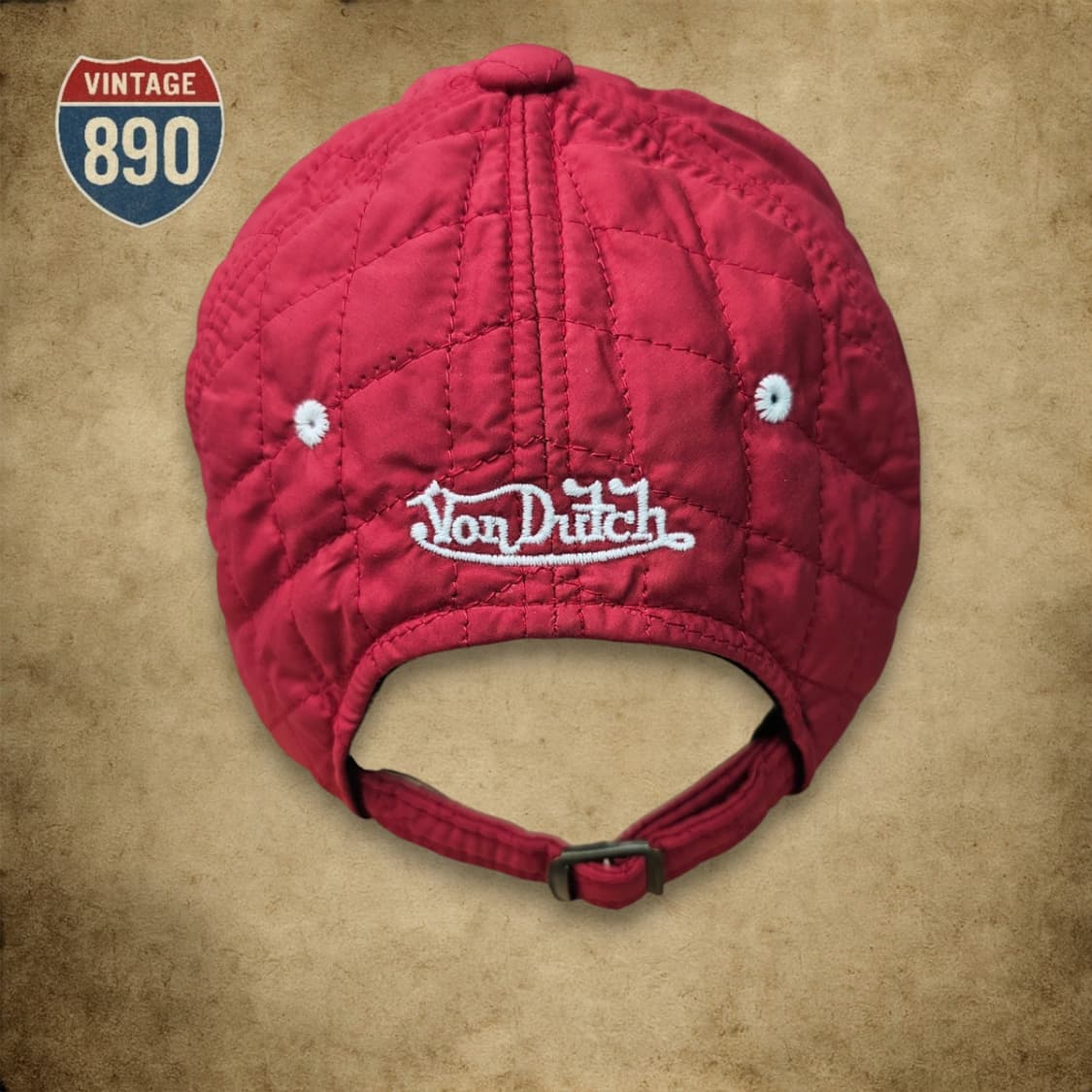 [F] Vondutch 본더치 퀼팅 볼캡 상품이미지4