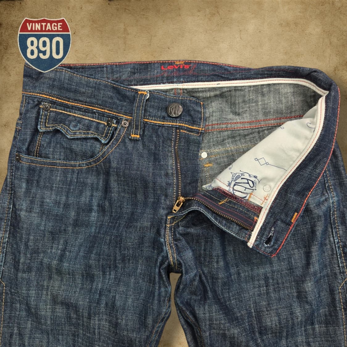 [32] LEVIS 리바이스 레드 컬렉션 부츠컷 데님 청바지 상품이미지3