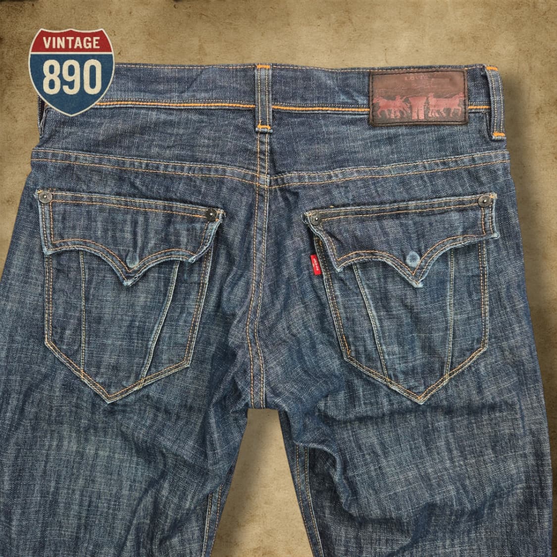 [32] LEVIS 리바이스 레드 컬렉션 부츠컷 데님 청바지 상품이미지5