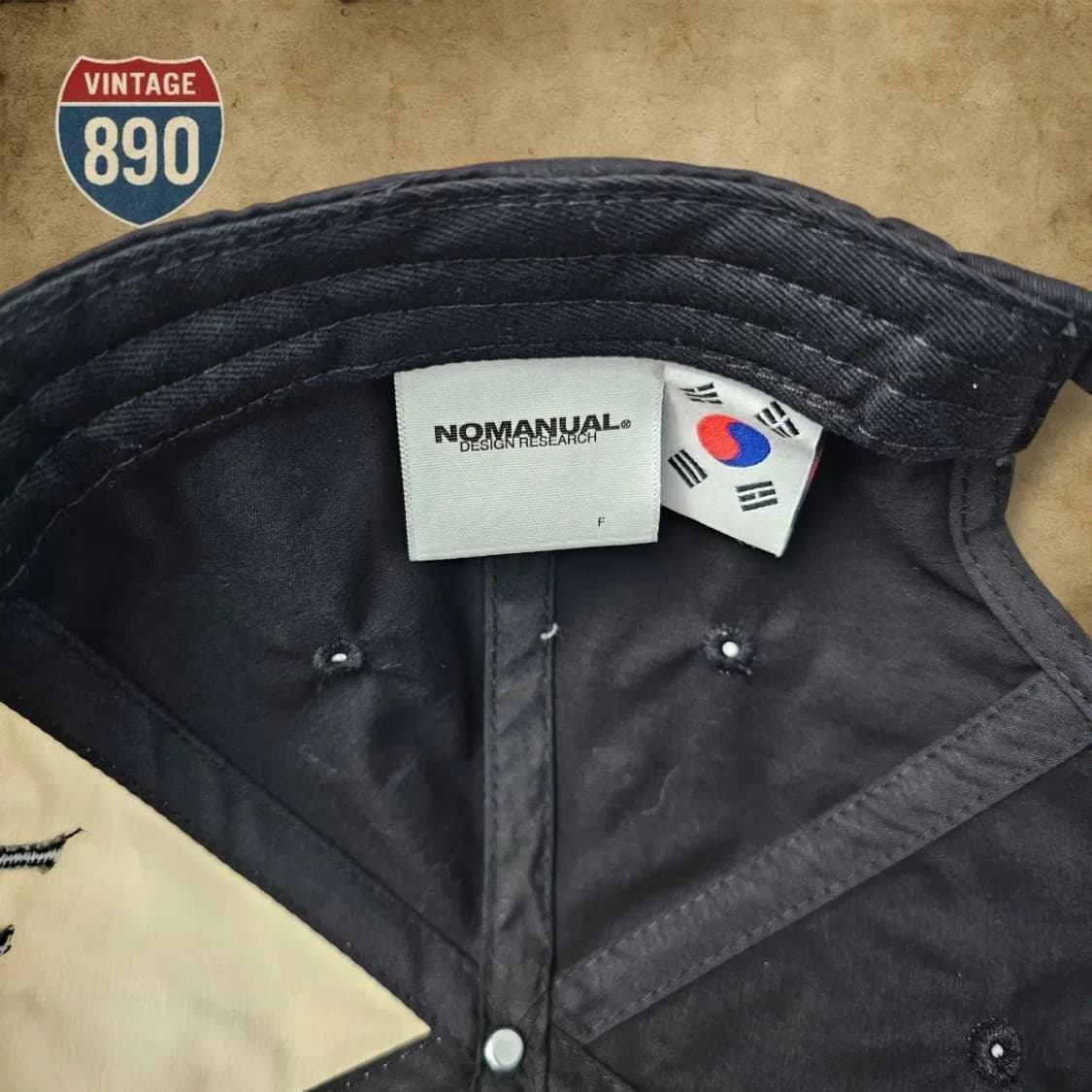 [F] NOMANUAL 노매뉴얼 트러커 볼캡 상품이미지7