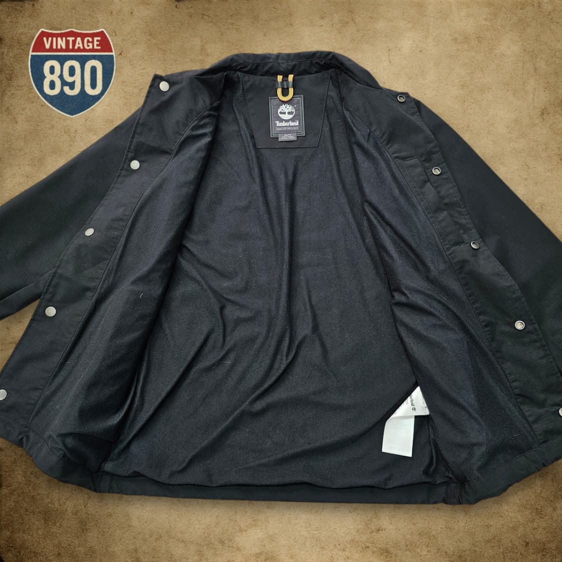 [XS] TIMBERLAND 팀버랜드 빅로고 코치 자켓 상품이미지5