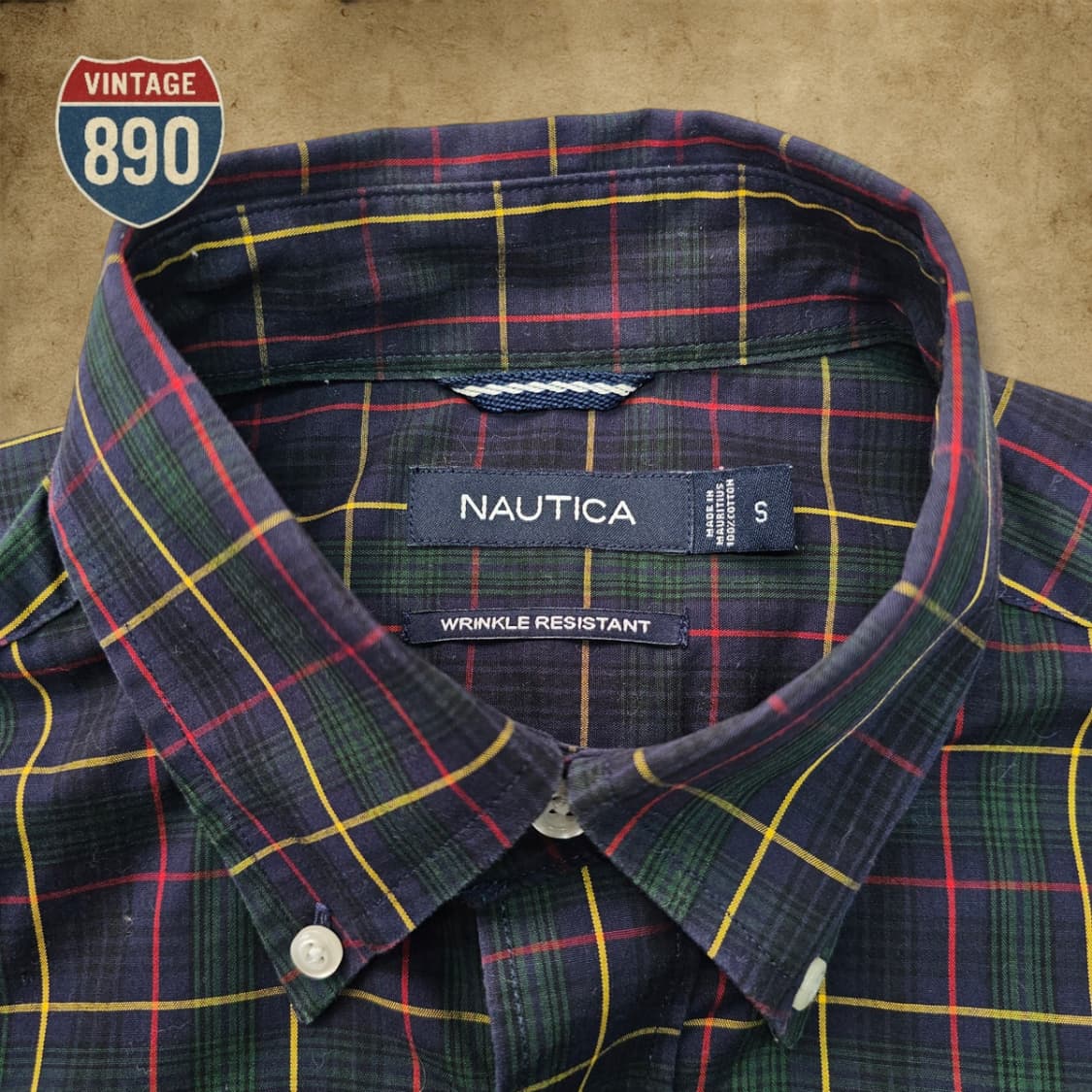 [S] NAUTICA 노티카 체크 옥스포드 셔츠 상품이미지4