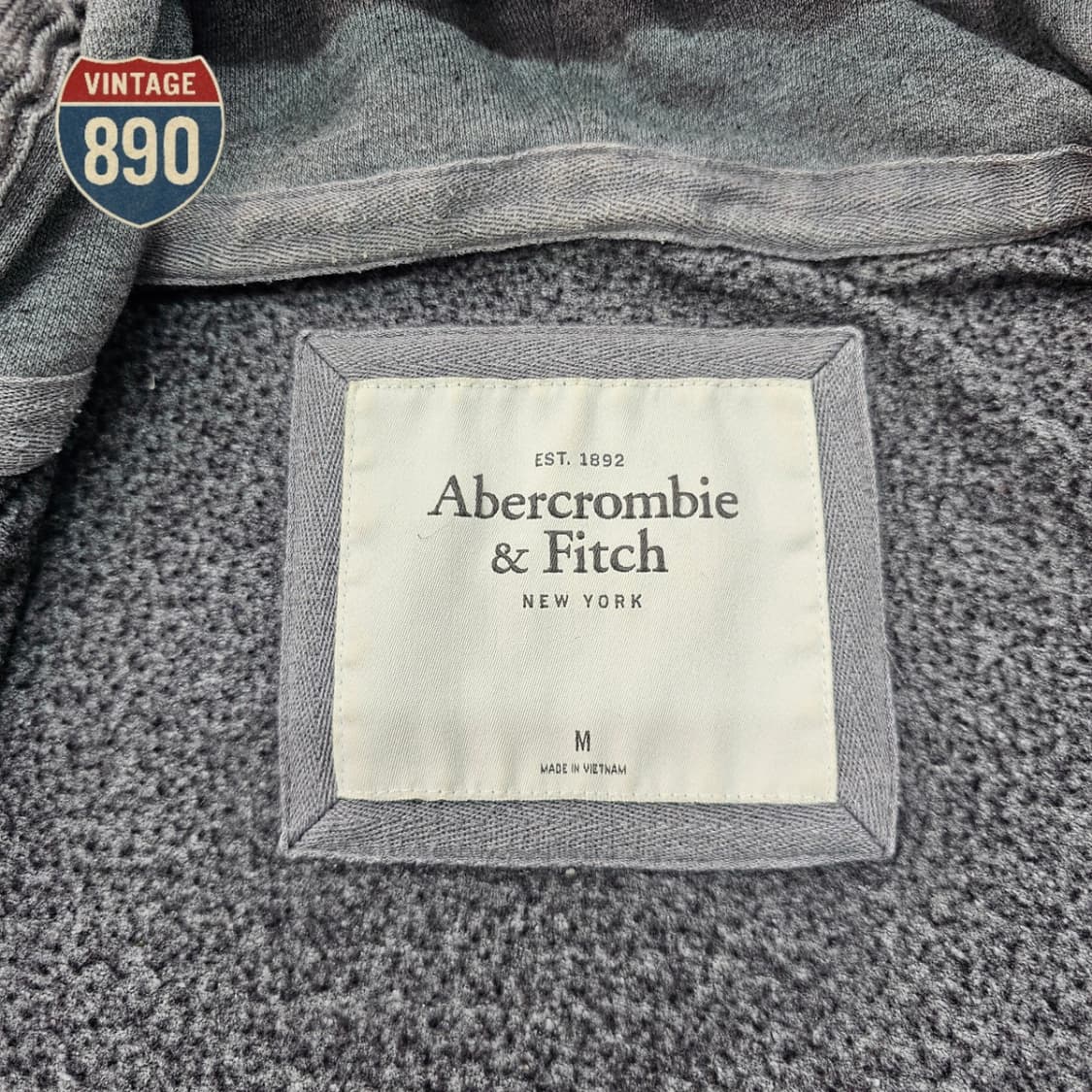[M] Abercrombie 아베크롬비 딱붙 슬림핏 후드 집업 상품이미지6