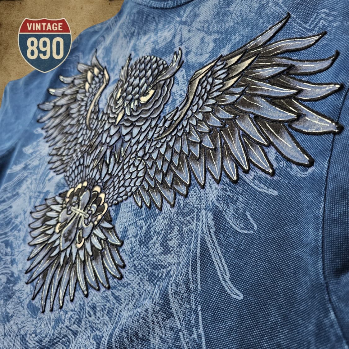 [2XL] prepetente 프리포튼트 00s VTG 카라 반팔티 상품이미지9