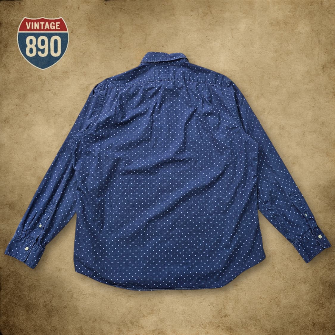 [XL] POLO 폴로 랄프로렌 도트패턴 클래식핏 셔츠 상품이미지7