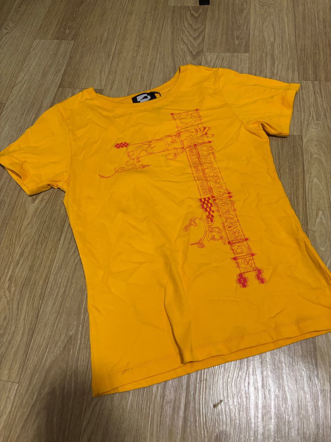 웰빙익스프레스 Hybrid Tattoo Tee Orange 반팔티 상품이미지5