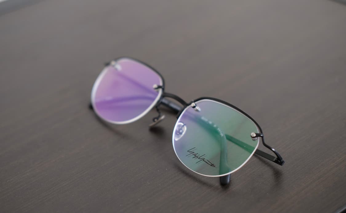 요지야마모토 반무테 안경 상품이미지4