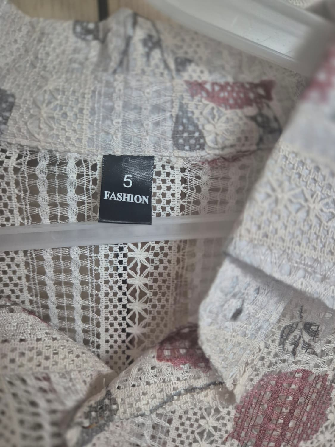 빈티지 페이즈리 꽃문의 셔츠 상품이미지2