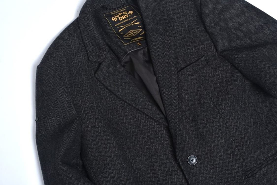 슈퍼드라이 울 헤링본 코트 체스터 싱글 코트 N216 hp23121803 상품이미지6