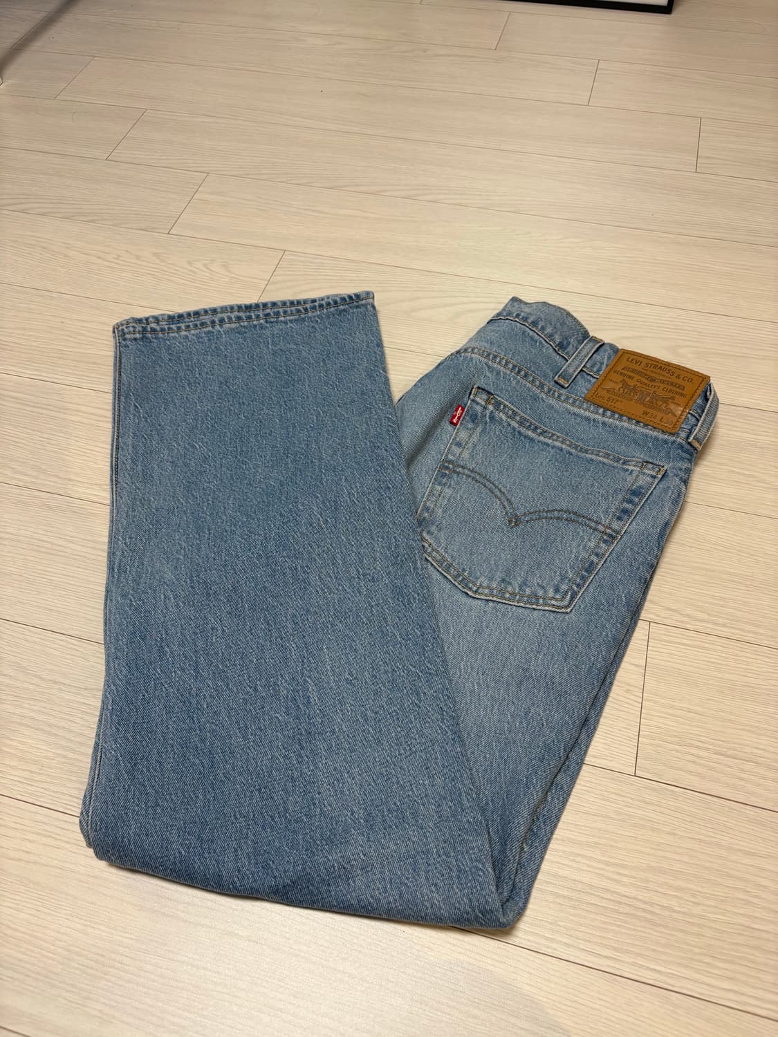 리바이스 517 중청 새제품 34x30(실사이즈 32) 상품이미지3