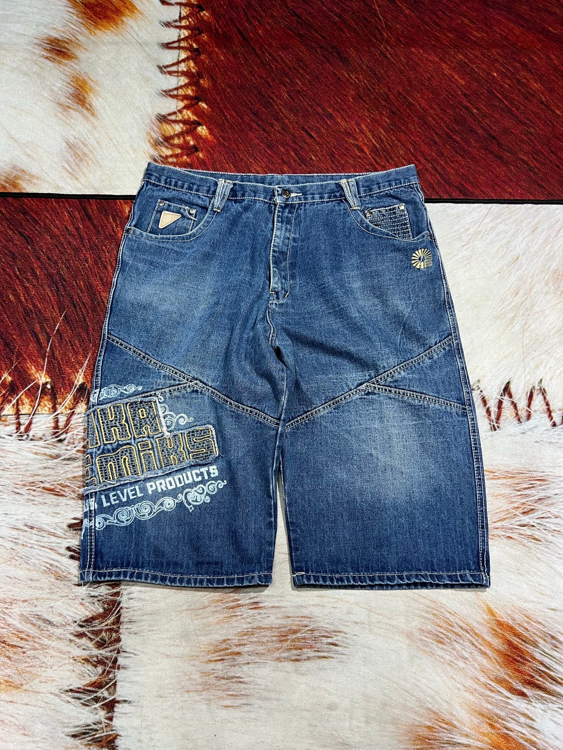 AKADEMIKS DENIM HALF PANTS 상품이미지1
