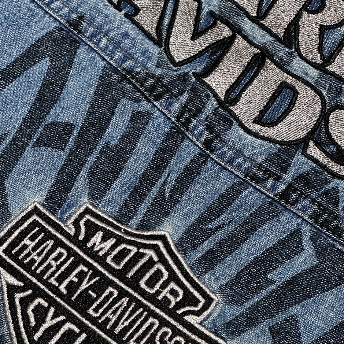[HARLEY-DAVIDSON] 빈티지 할리 데님 조끼 상품이미지3