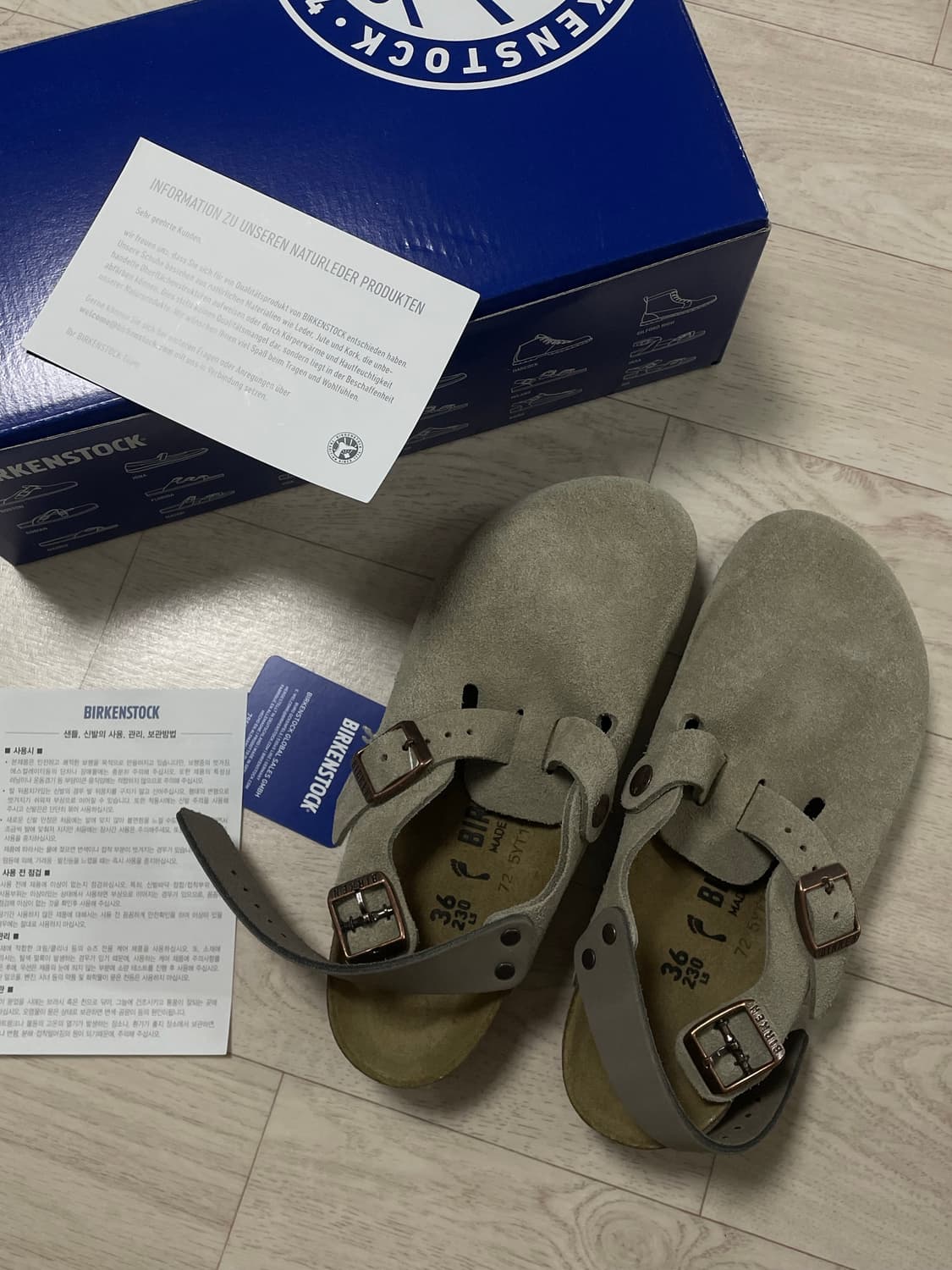 (새상품) 버켄스탁 토키오 타우페 36 상품이미지2