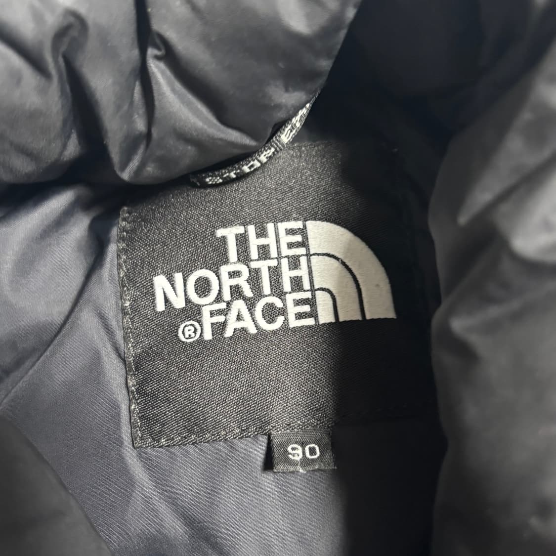 90 노스페이스 눕시 700 블루 패딩 상품이미지4