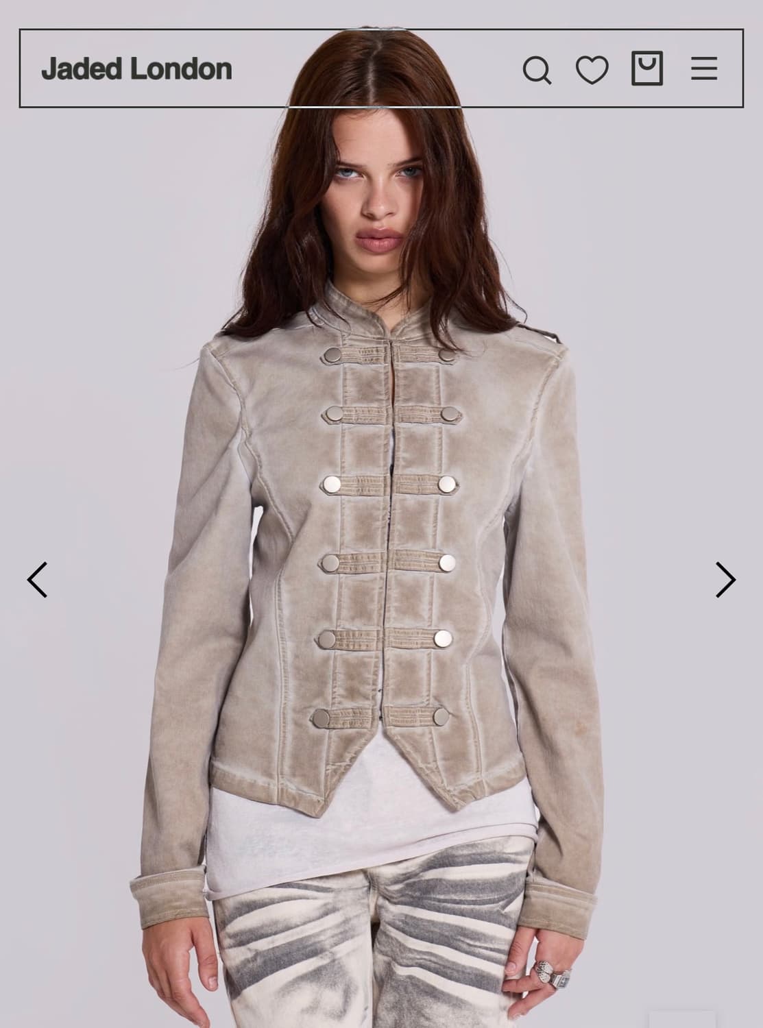 Jaded london military jacket M 상품이미지1