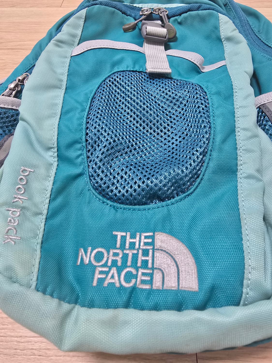 노스페이스 키즈 청록 민트 백팩 상품이미지2