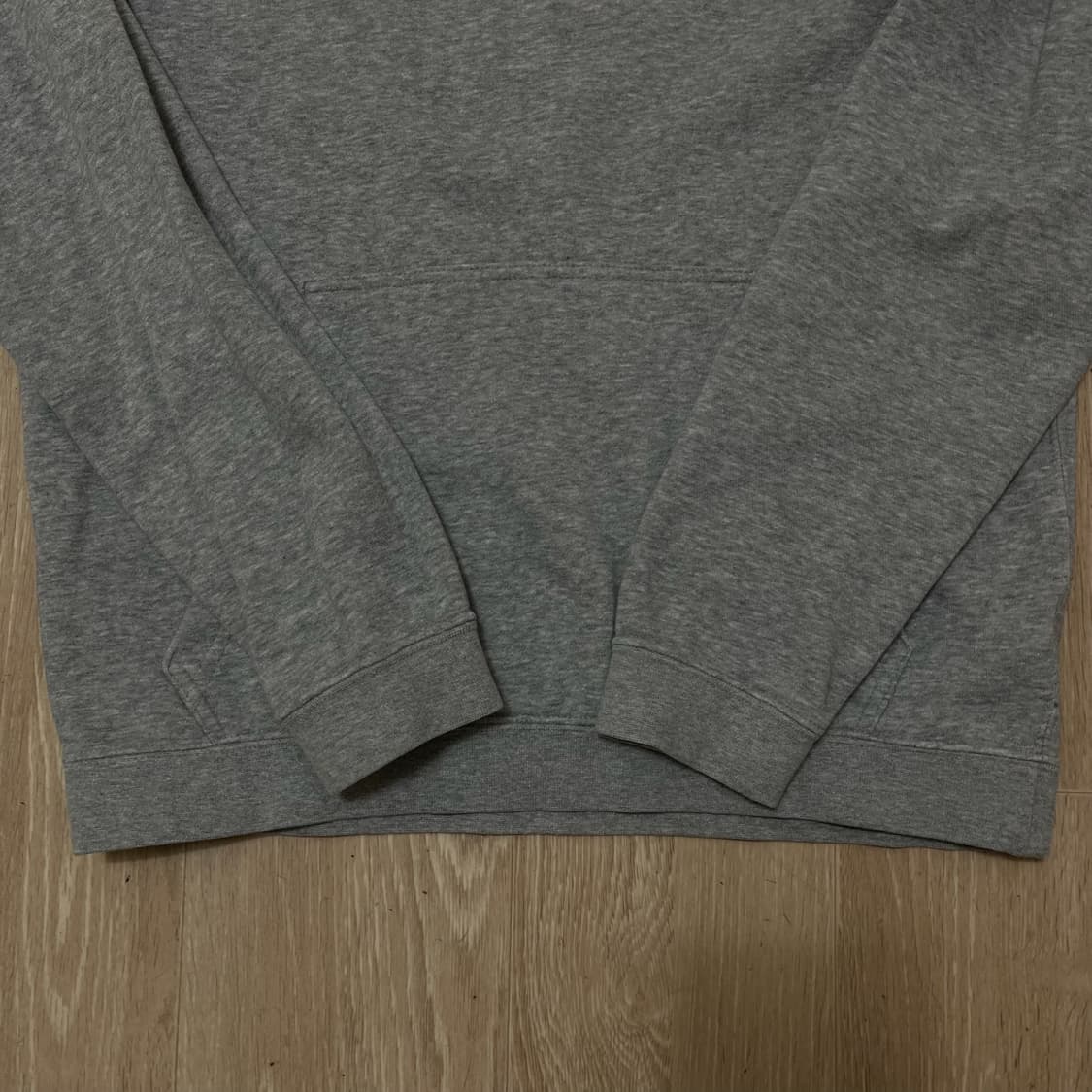 나이키 스우시 로고 약기모 후드티 [그레이] M/95 상품이미지3