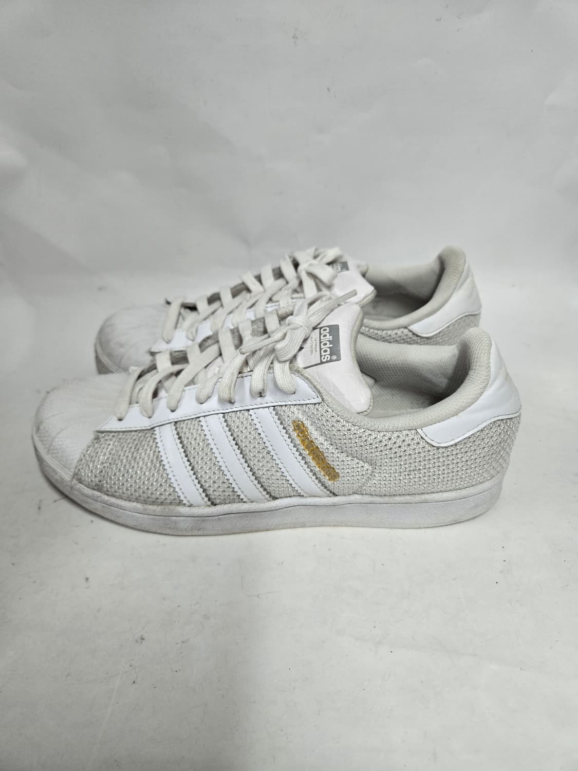 아디다스 슈퍼스타 화이트 스니커즈 260mm 상품이미지3