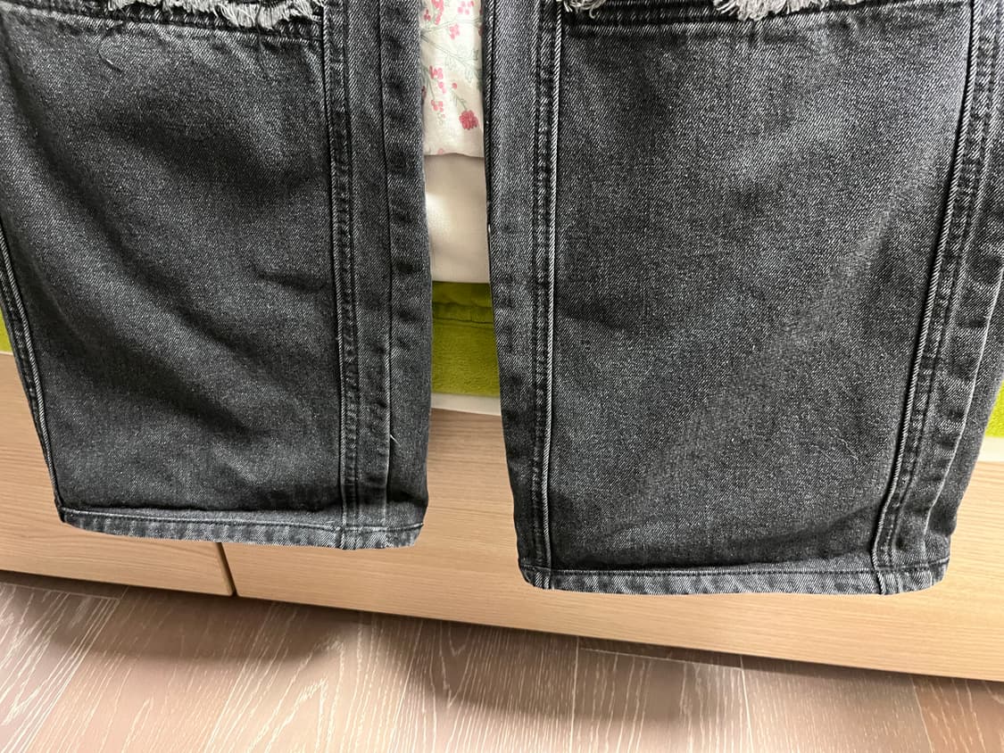 코이세이오 라운드 포켓 카고 진스 블랙 상품이미지7