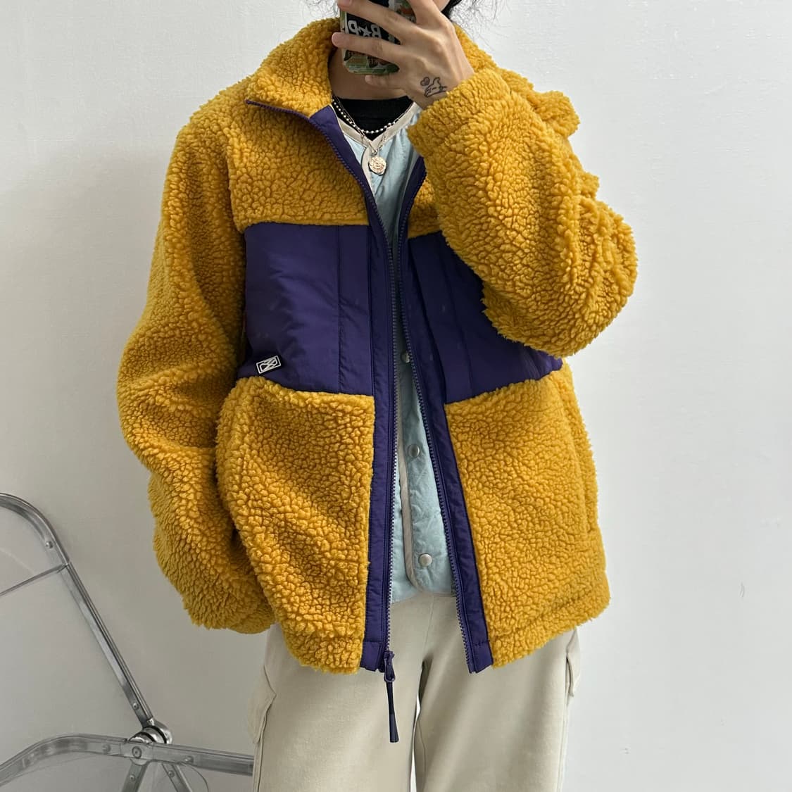 빈폴 뽀글이 후리스 집업 자켓 상품이미지2