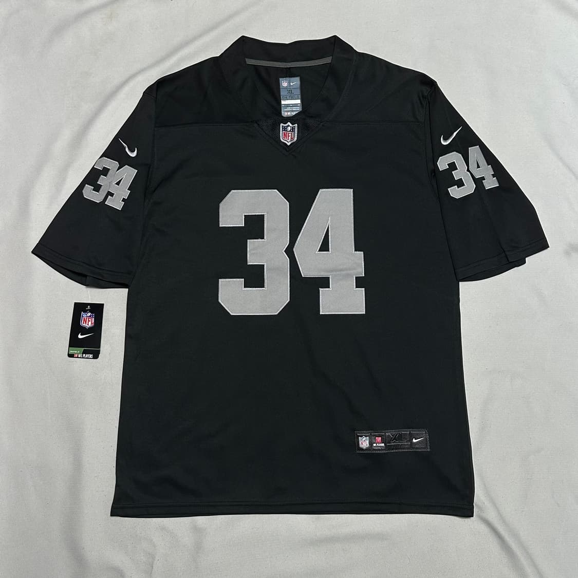 XL 나이키 NFL 레이더스 보 잭슨 블랙 져지 상품이미지3