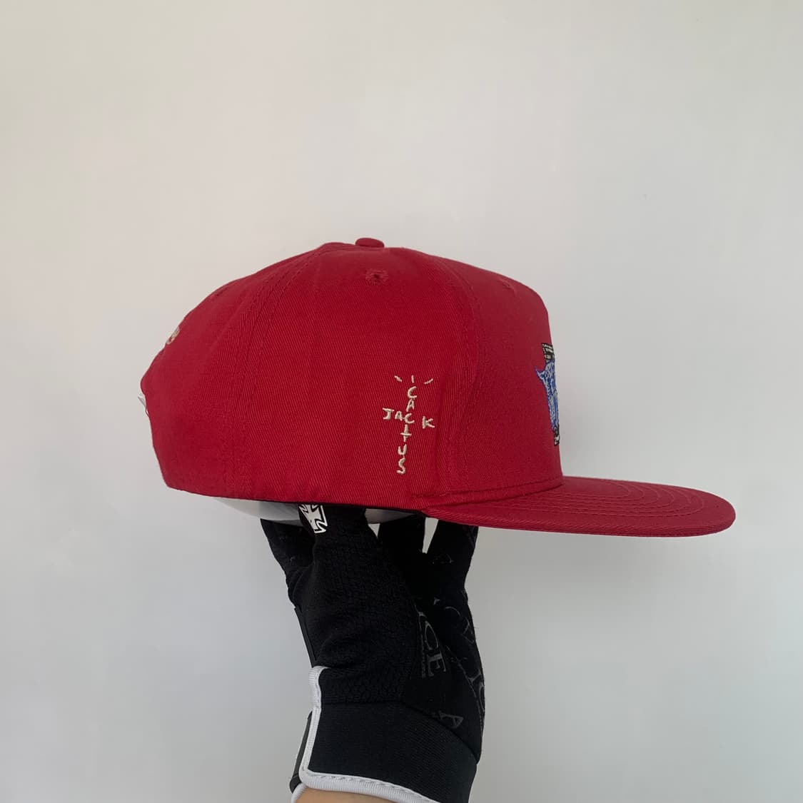 트래비스 스캇 캑터스 잭 미첼앤네스 콜라보 한정판 스냅백 모자 켄터키 상품이미지3