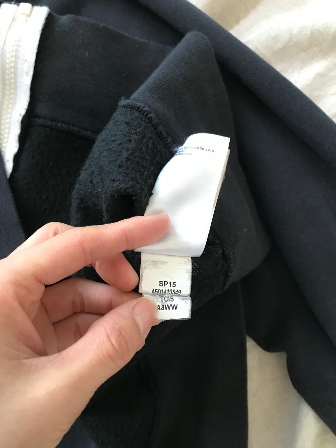 노스페이스 중앙 빅로고 블랙 후드집업 상품이미지10