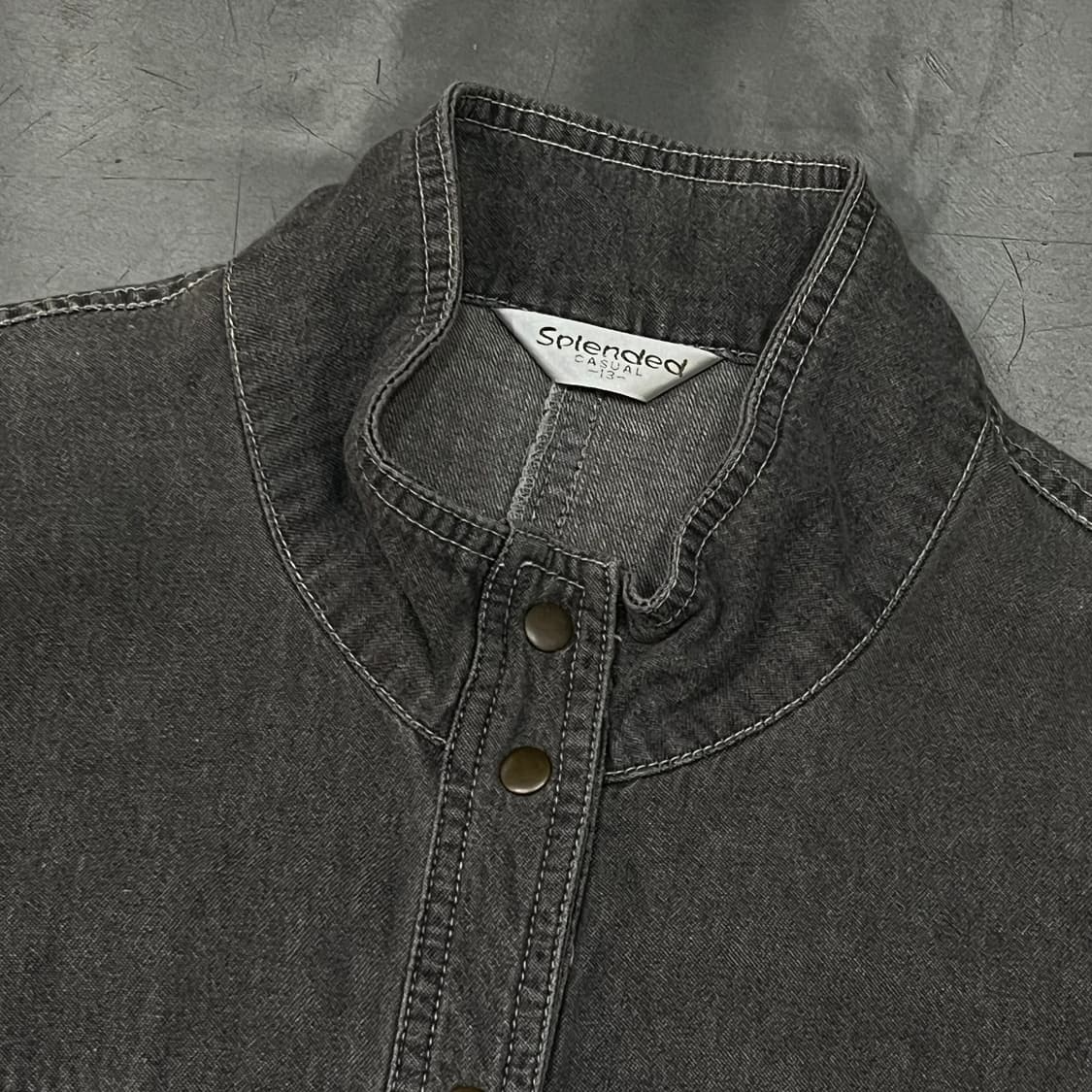  Splended Casual 데님 셔츠 자켓 y16423 상품이미지4