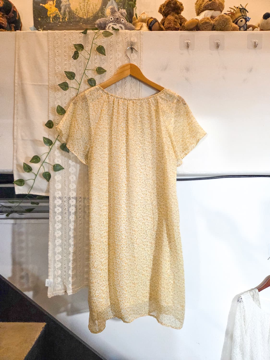 잔꽃 반팔 원피스 상품이미지5