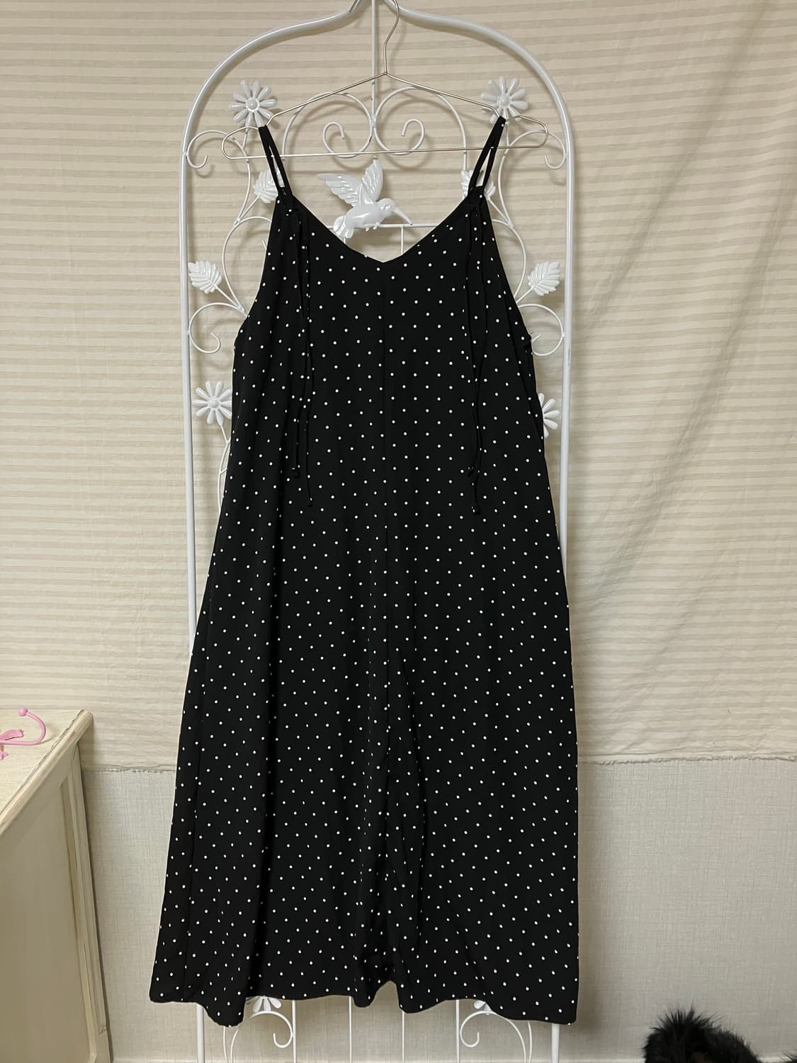 블랙 땡땡이 원피스 592  상품이미지1